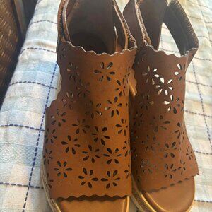 Brown Leather Sandals